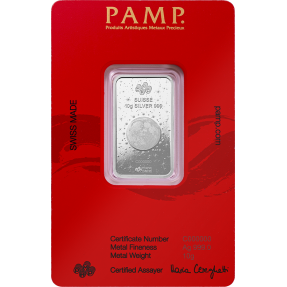 現貨 - PAMP-2025-生肖-蛇年-10克銀條