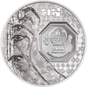 現貨 - 2024蒙古-野生蒙古系列-雪豹-3盎司銀幣
