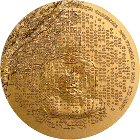 預購(限已確認者下單) - 2025加彭-佛教的創造者-釋迦牟尼-鍍金版-2盎司銀幣