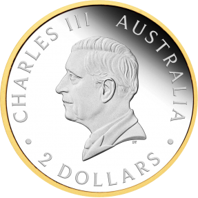 預購(確定有貨) - 2024澳洲伯斯-125週年紀念-鍍金版-2盎司銀幣