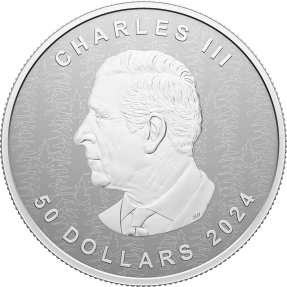 現貨(原廠熱銷已售罄) - 2024加拿大-楓葉-超高浮雕版-5盎司銀幣
