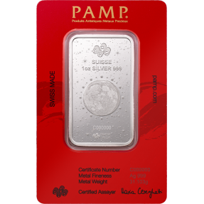 現貨 - PAMP-2025-生肖-蛇年-1盎司銀條