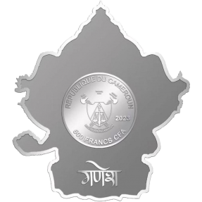 現貨 - 2023喀麥隆-象頭神-10克銀幣