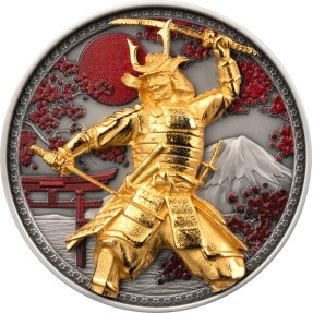 現貨 - 2024薩摩亞-侍(武士)-5盎司銀幣